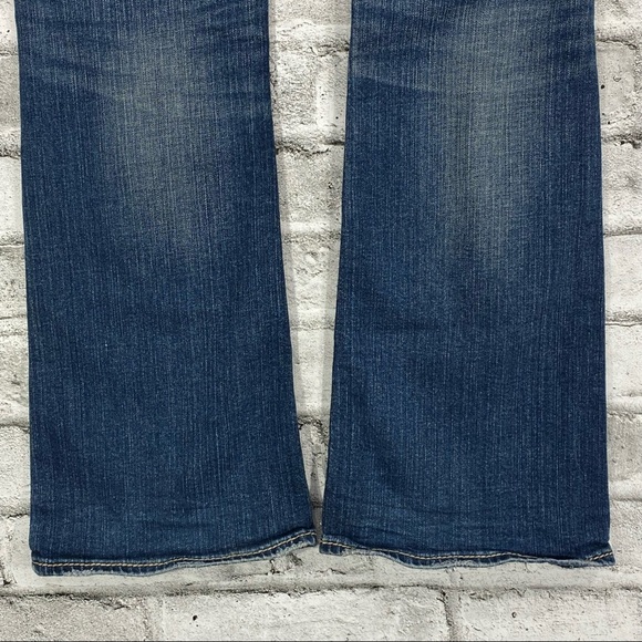 Silver Tuesday Women's 32 x 31 Bootcut Jeans Thick Stitch Embroidered Pockets - Picture 10 of 12